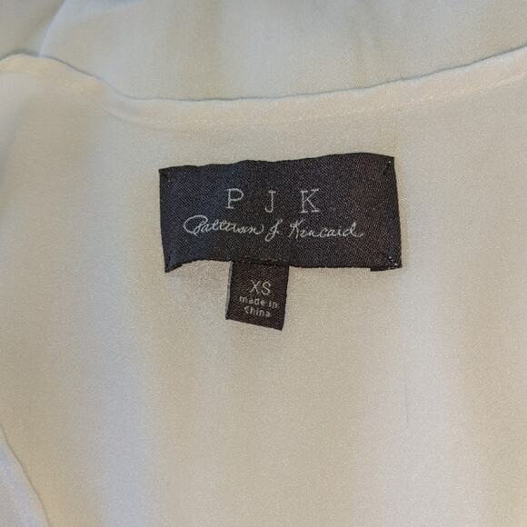 PJK Anthropologie Sleeveless White Blouse sz xs - Picture 5 of 5